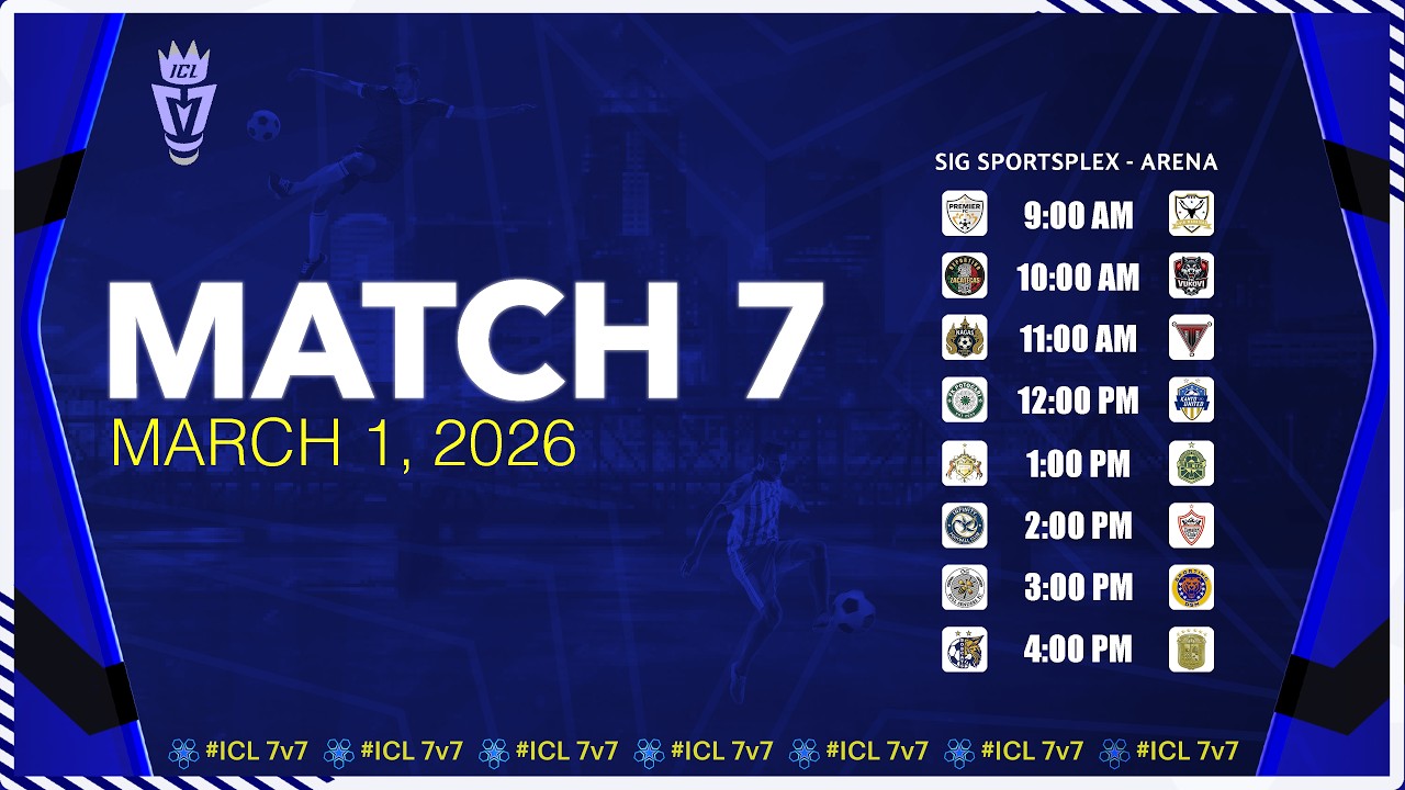 🏆 ICL 7v7 S15 🏆 ROUND 7 ⚽