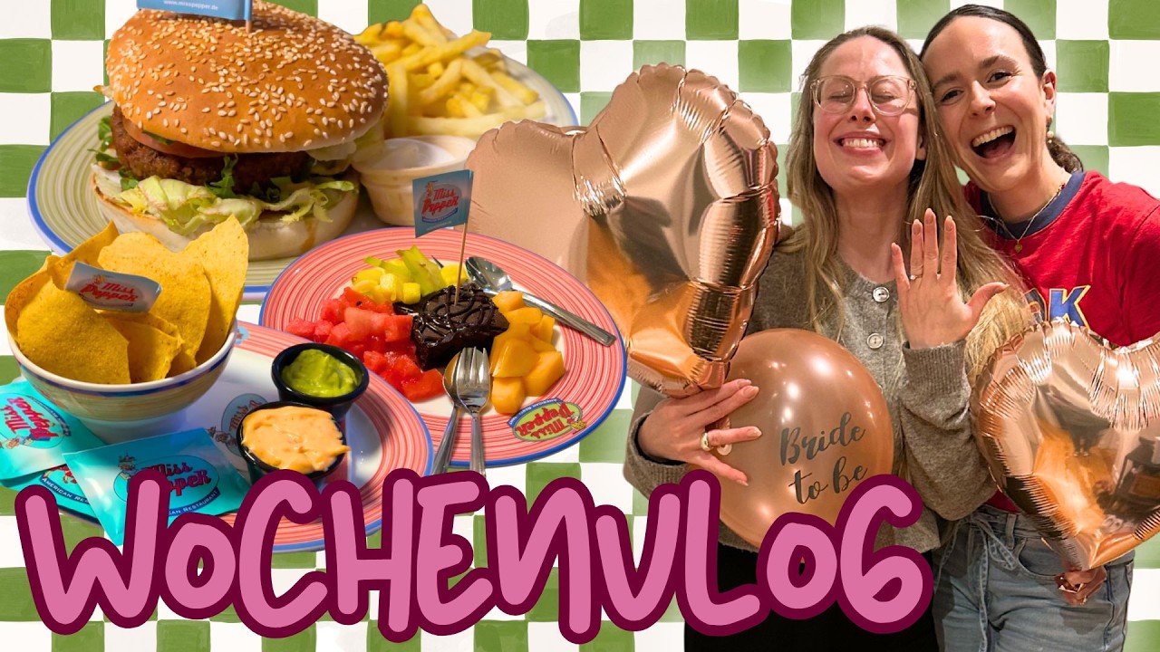Vegan im American Diner, Wellness & Verlobungsparty » WOCHENVLOG