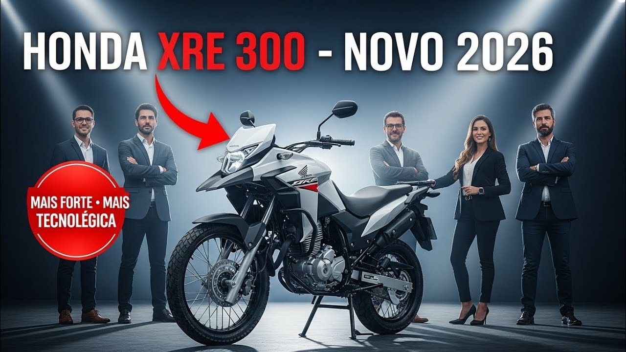 Honda XRE 300 2026: Novo Design, Preço no Brasil e Tudo Que Mudou