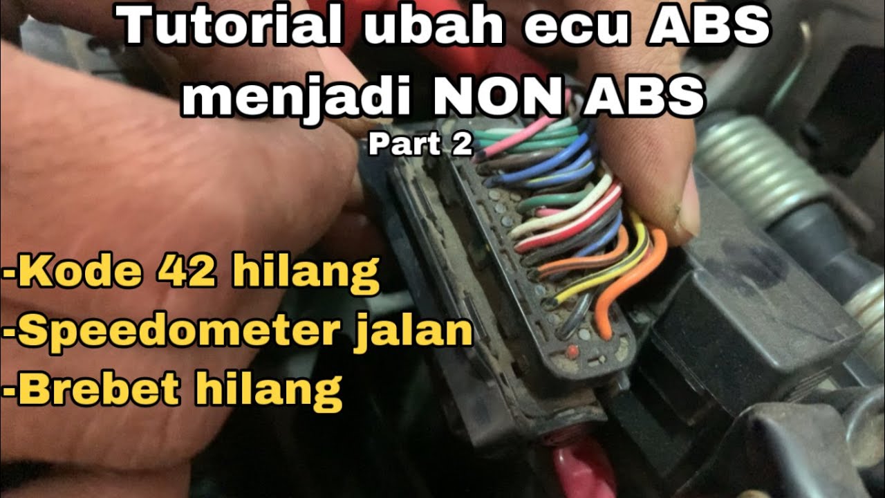TUTORIAL UBAH system nmax abs menjadi non abs part 2 (Lebih jelas)