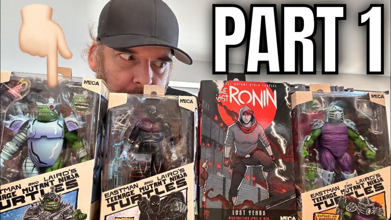 Are we still excited about NECA TMNT?? let’s start taking a look at these guys with cyborg Donatello
