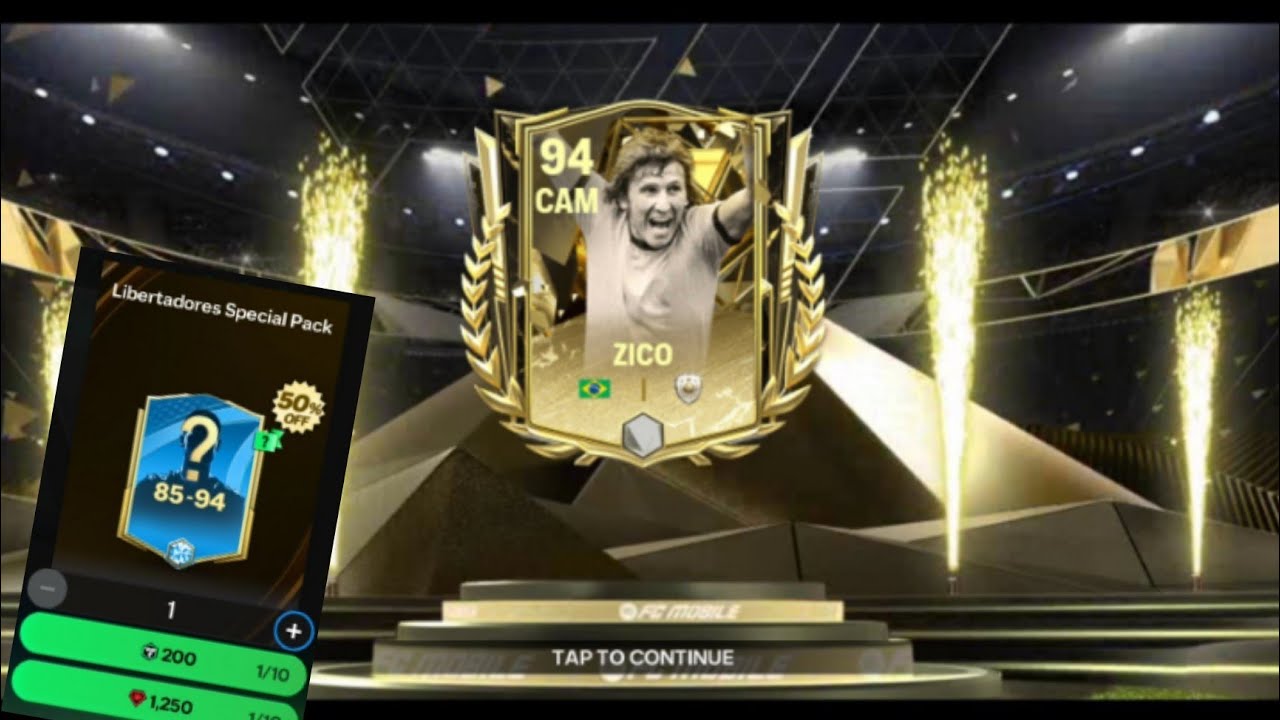 SUPER GLITCH🤑🇧🇷I Got Free Zico 94 | How to Get Zico Free | How to Get Event Pass Credits | FC Mobile