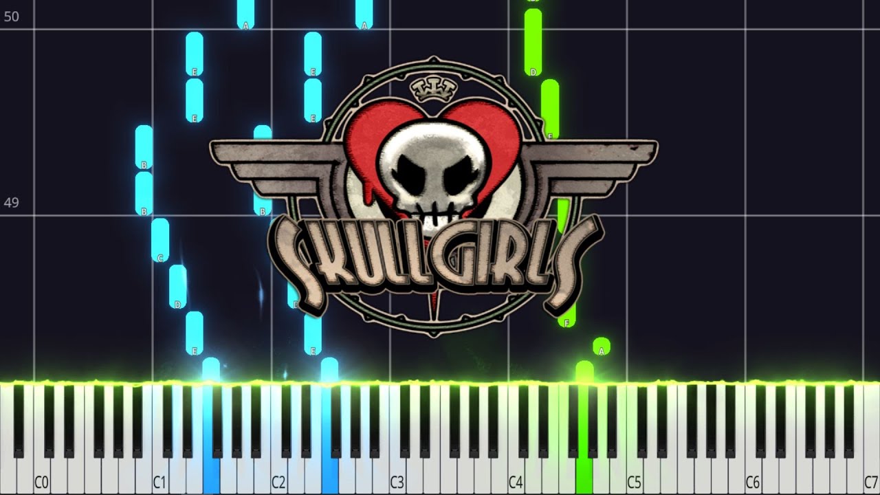 In a Moment's Time | Skullgirls PIANO TUTORIAL (Sheet in the description)