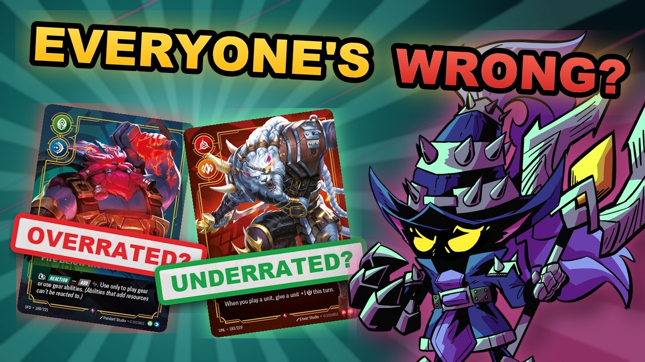 The Most Overrated & Underrated Decks in Riftbound