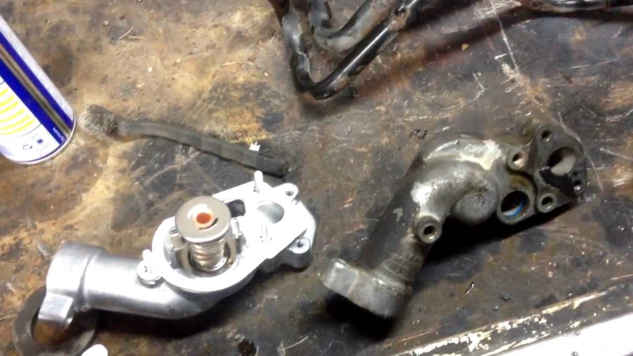 Stupid buick thermostat ......not to user replacement friendly