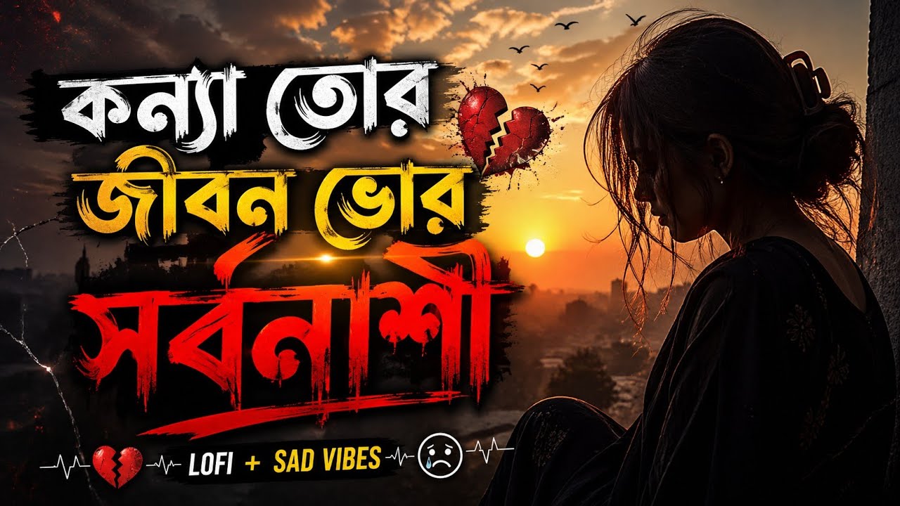 কন্যা তোর জীবনভোর সর্বনাশী #ভ্যারেল# vairel #sad 