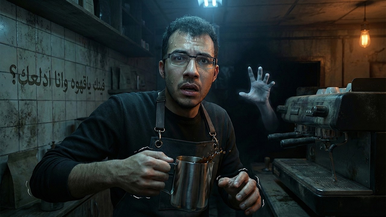 لما تحاول تسترزق بالليل وتلاقي شبح سايبلك رسالة على المنديل! 🧻💀