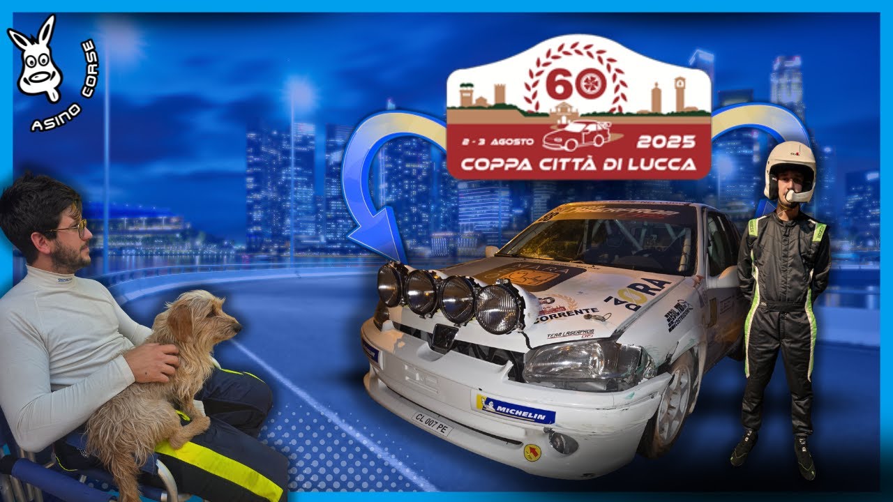 Rally Città di Lucca - Crash e super Rally - Dal paradiso al fondo del mare Parte 1