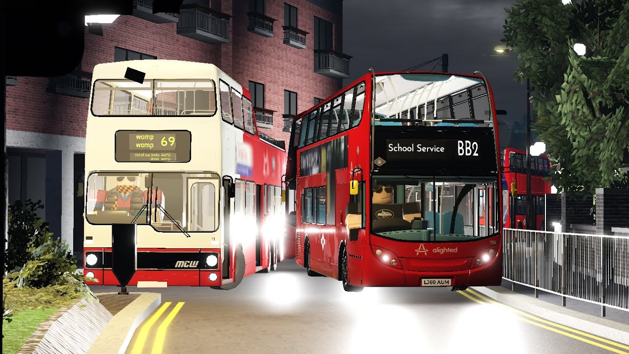 Bus Spotting at South Croydon, South End | Roblox Croydon | Simulation Server
