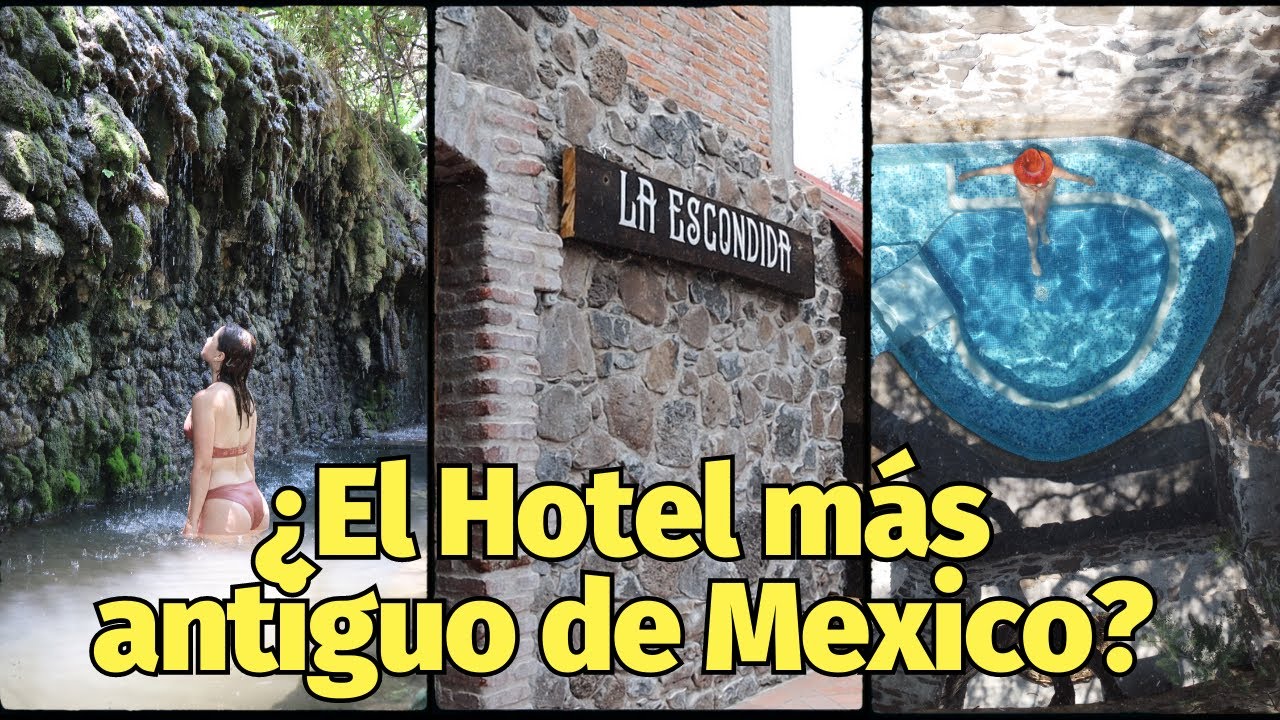 Este es uno de los HOTELES MÁS ANTIGUOS DE MÉXICO y seguro no lo conocías - (Hotel el Ganthe) -