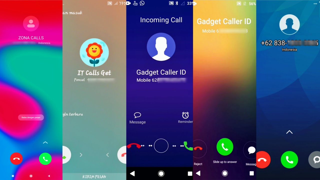 REDMI 7/ SAMSUNG J4/ OPPO/ HUAWEI Y7/ REDMI 4C incoming calls