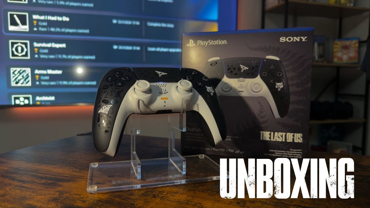 The Last of Us DualSense Controller Unboxing!