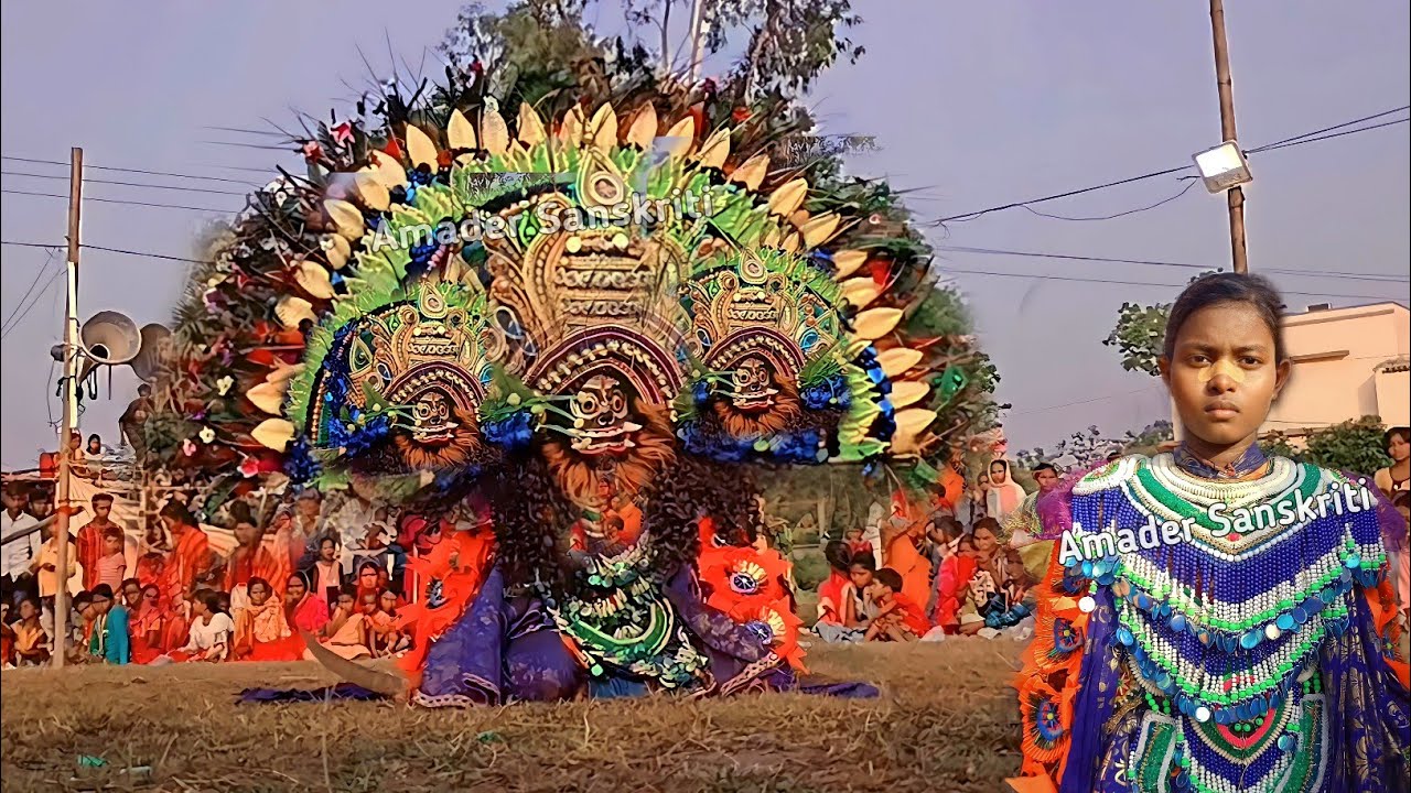 প্রথম মেয়ে শিল্পী ছেলেদের মতো বাজি দিয়ে অসুর টা বিরাট নাচে দিল !! Golapi Sabar Asur Nach | Chonach
