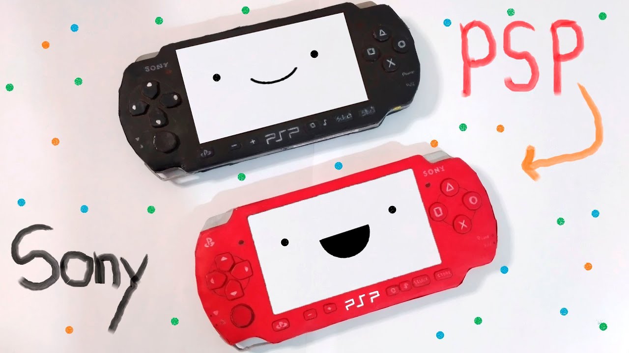 Cómo hacer un Sony PSP de (CARTÓN) | TUTORIAL |