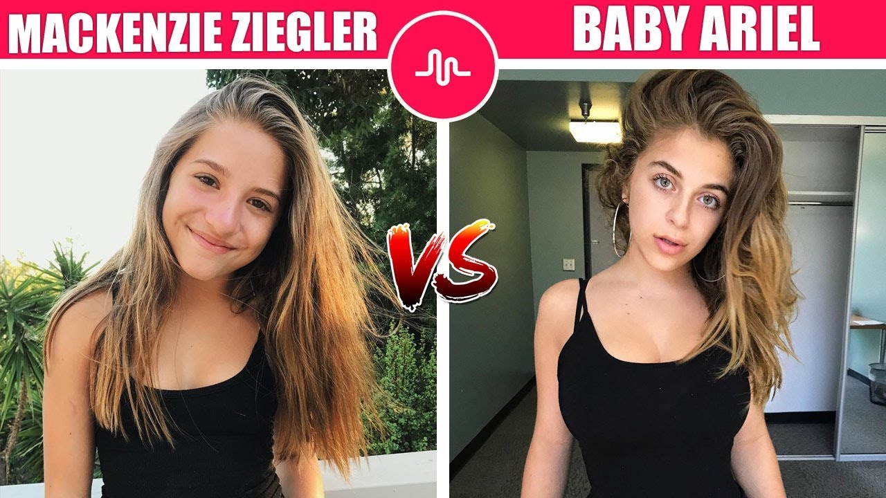 *NEW* Mackenzie Ziegler Vs Baby Ariel (​ Best Girls Battle) Musically Compilation 2018