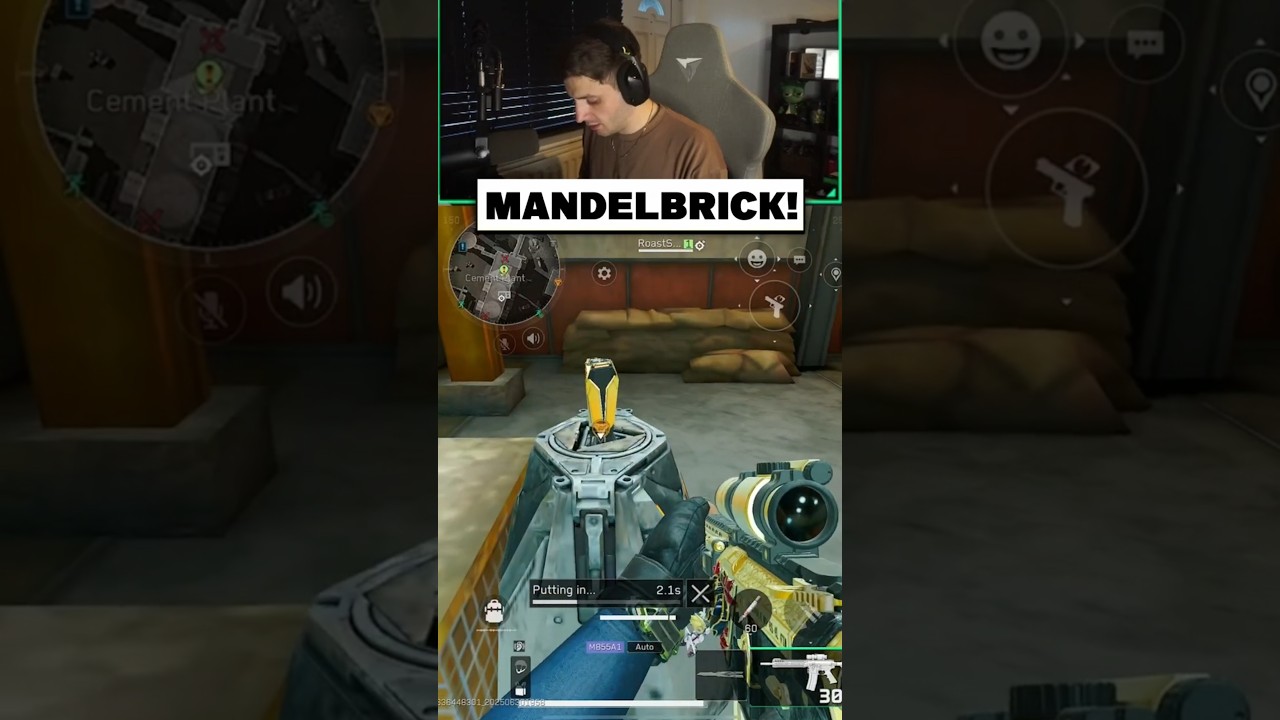 Первый самостоятельный Mandelbrick... Delta Force Mobile