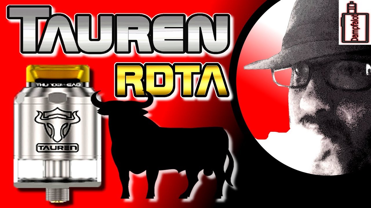 Tanken, Tr&ouml;pfeln, Squonken: Tauren RDTA - Thunderhead Creations