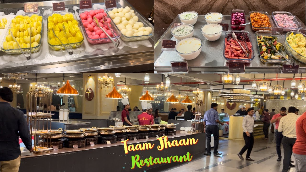 Taam Jhaam Restaurant || Unlimited food in Ahmedabad || 200+ food items