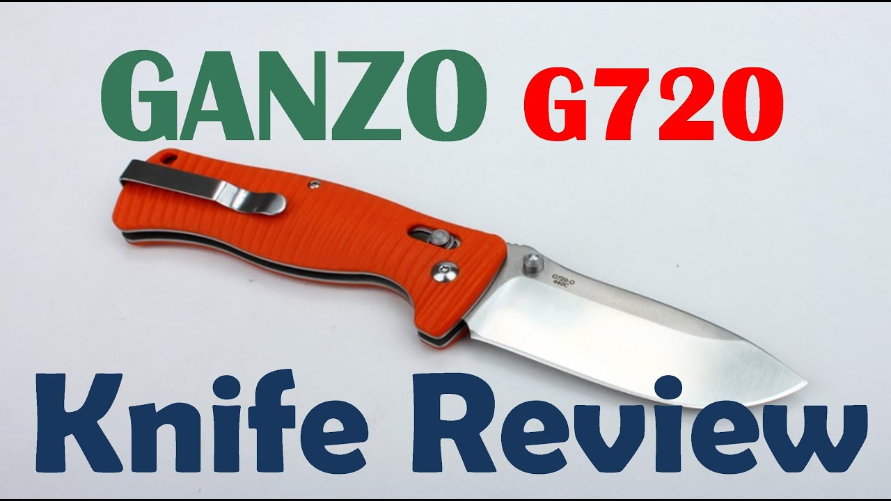 🔪Ganzo G720 knife review.  Budget BEAST, with Ultra Deep Carry Clip.  Check it out!!