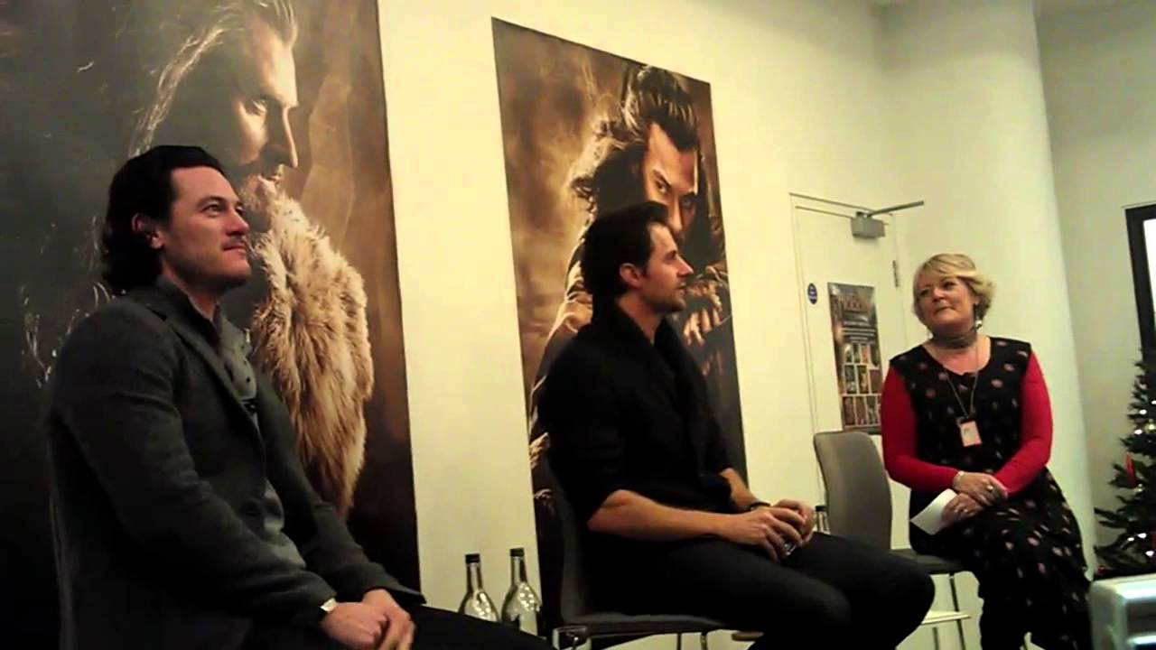 Richard Armitage and Luke Evans at Waterstones Piccadilly (Part 2) - 06/12/2013