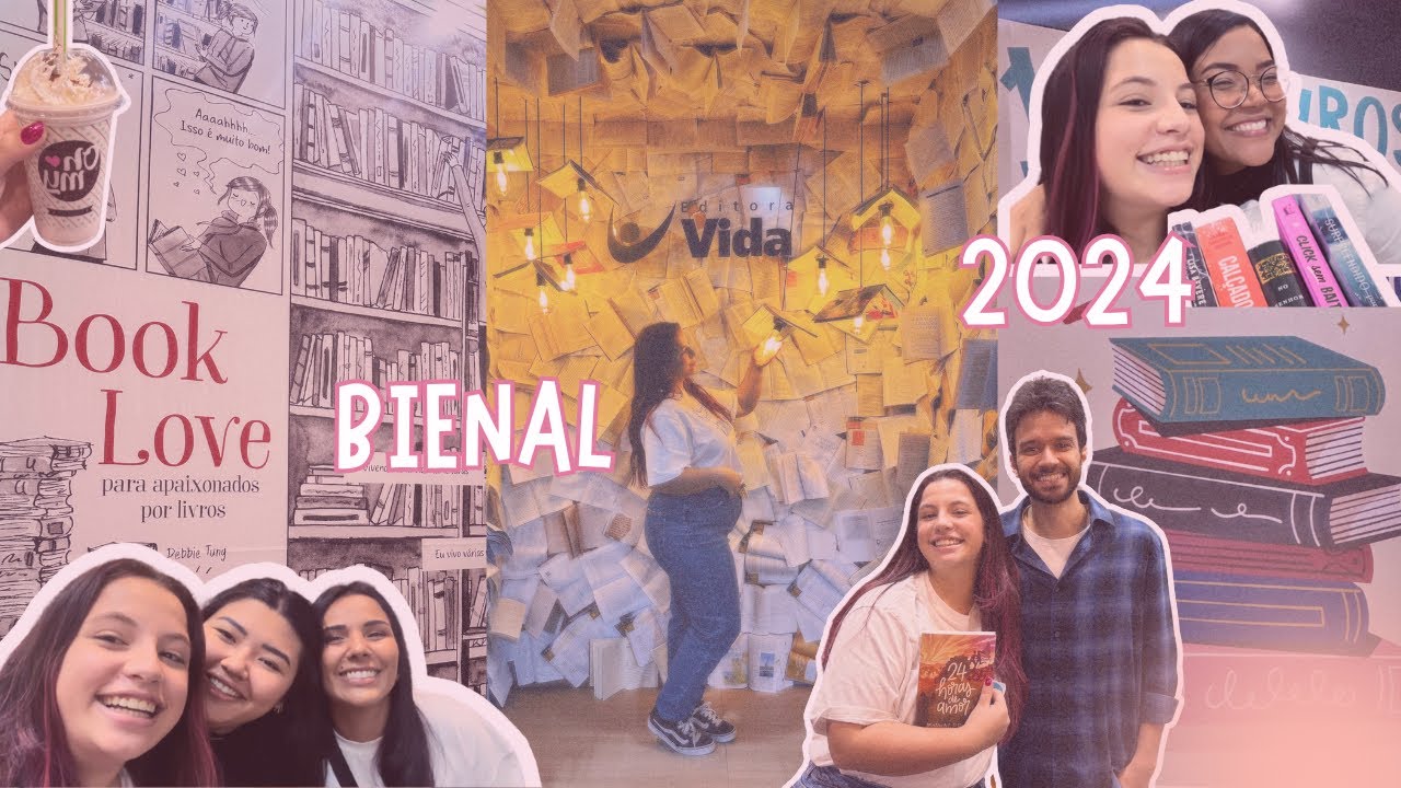 VLOG BIENAL 2024 | dia 1 | livros cristãos & outros! mostrando oque eu comprei :)