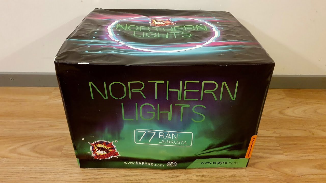 Northern Lights | SR Pyro (Uusivuosi 2021-2022)