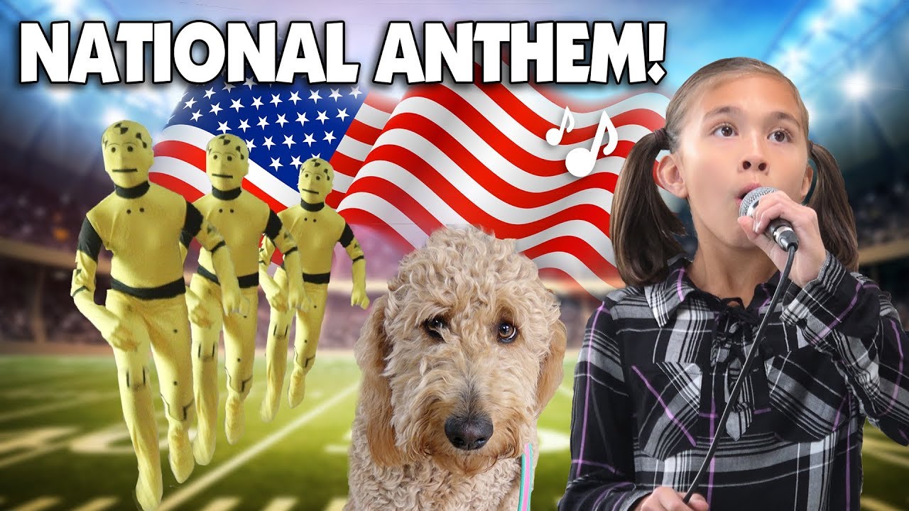 JILLIAN SINGS THE NATIONAL ANTHEM!!! Morning Routine, Crash Test Dummy &  Chloe Haircut