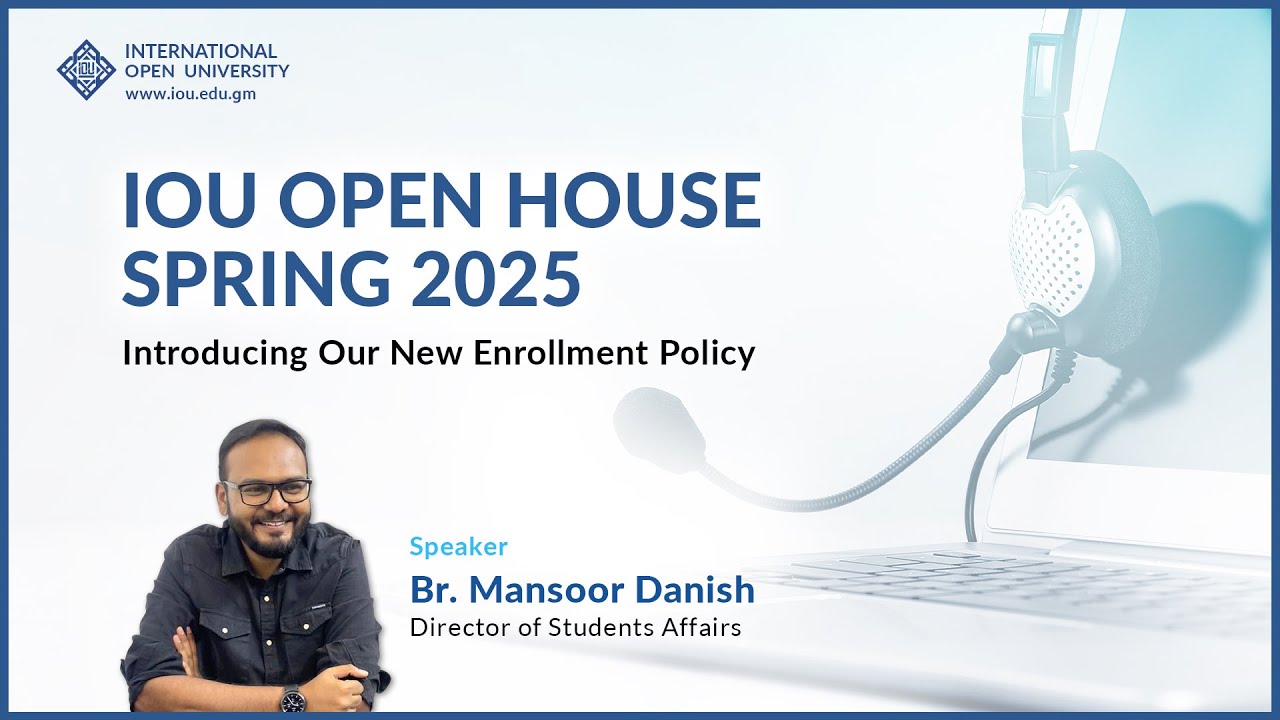 IOU Open house for Spring 2025