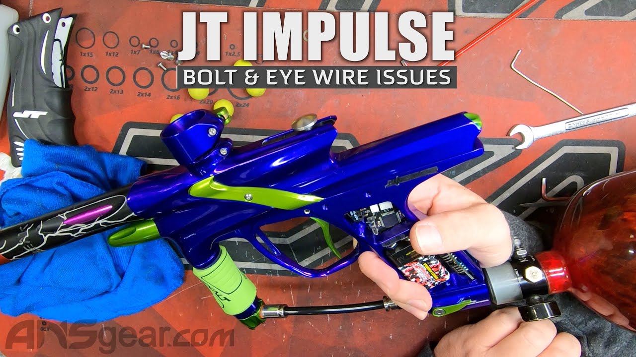 JT Impulse Paintball Marker - Bolt & Eye Wire Issues - Tech Talk