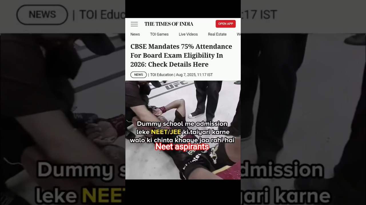 New rule by CBSE for NEET 2026😡🥼