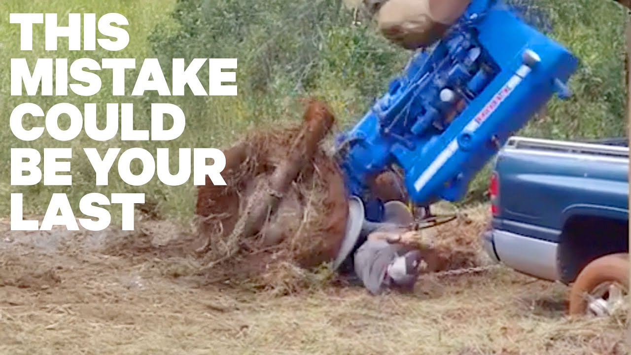 💀 10 WAYS YOUR TRACTOR CAN KILL YOU! ALL AVOIDABLE!  💀