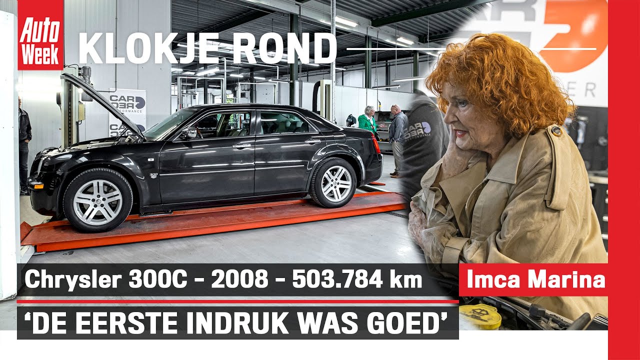 Zo is de Chrysler 300C van Imca Marina er aan toe na 500.000 kilometer - Klokje rond