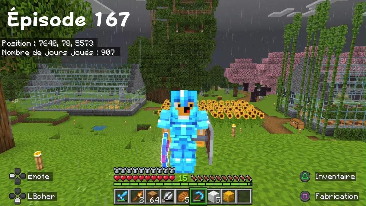 Les Galériens sur Minecraft PS5 FR Épisode 167 en Solo