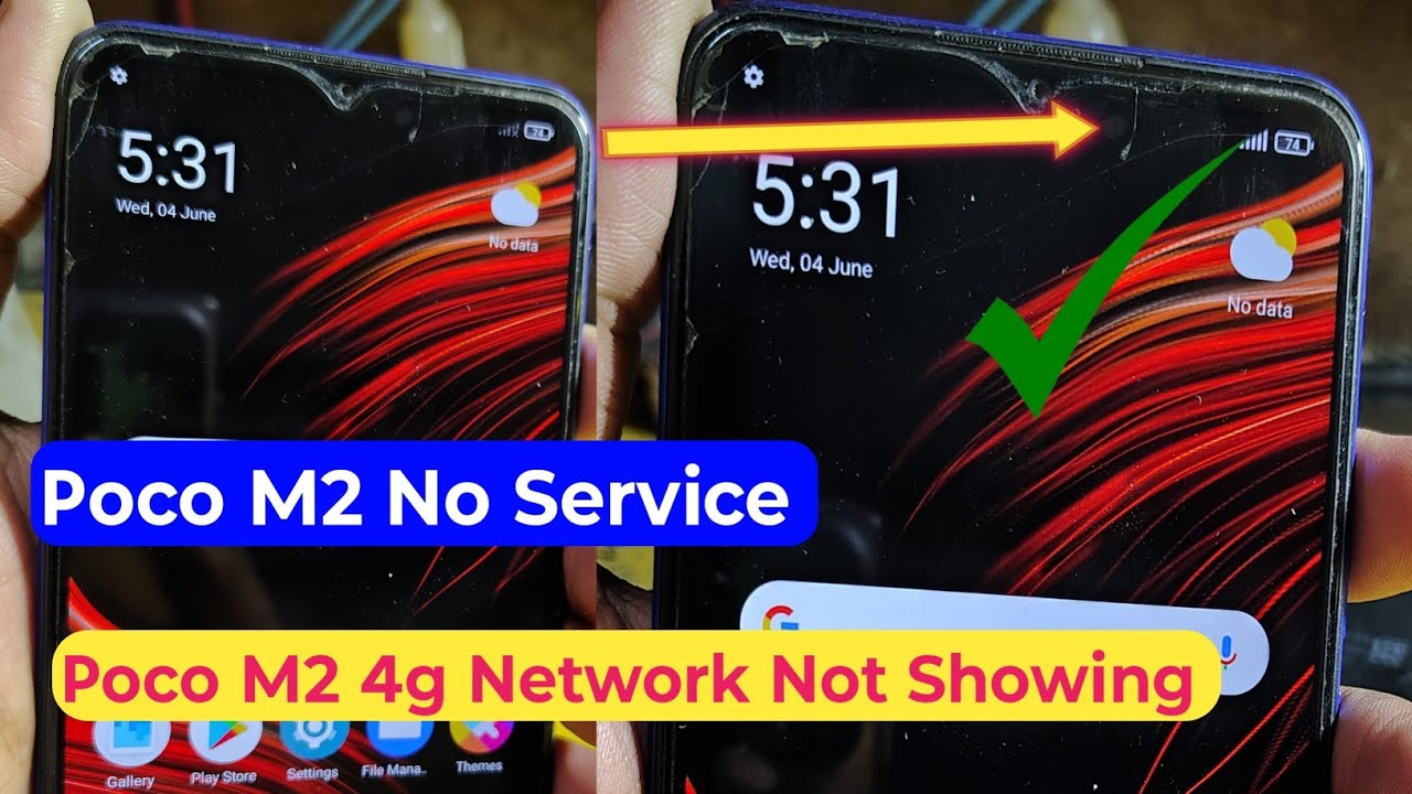 Poco M2 No Service Solution || Poco/ Redmi 4G Network Problem || 100% Working