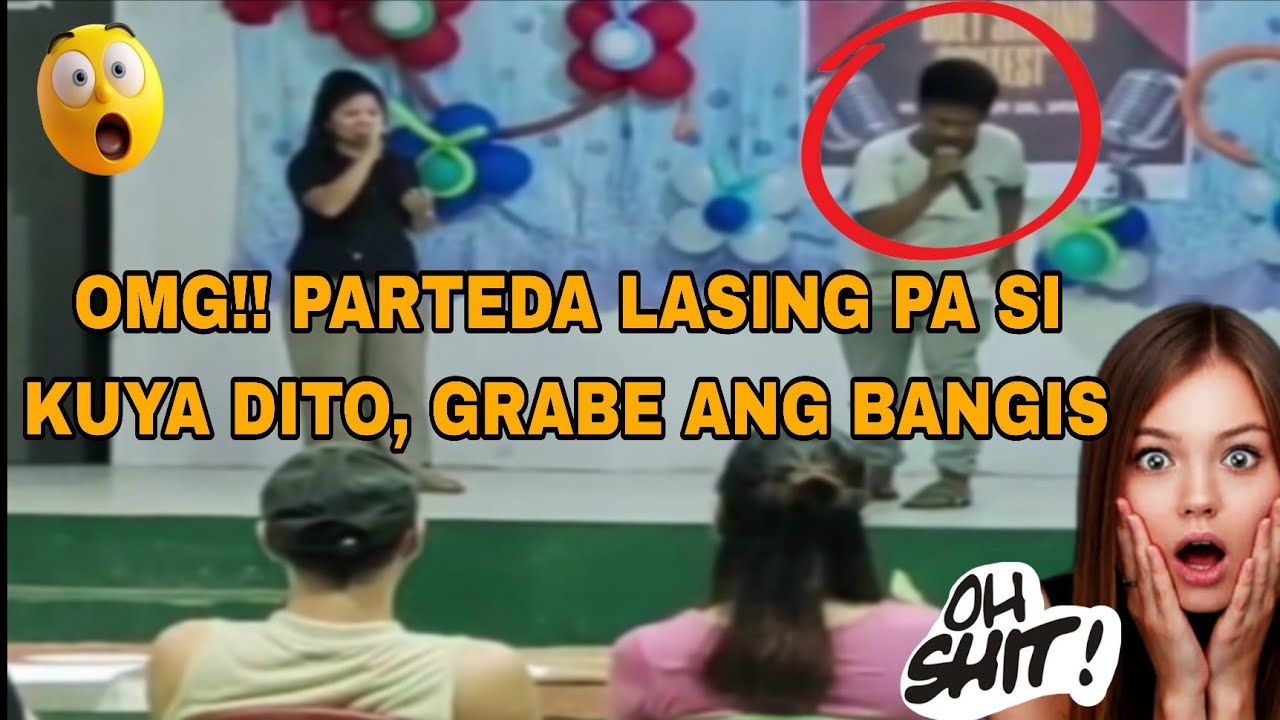 GRABE! NAG VIRAL ANG MAG ASAWANG ETO😲! PARTEDA LASING PA SI KUYA NA KUMAKANTA! ANGAS NETO😂