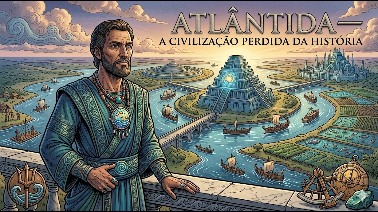 Atlântida Realmente Existiu? O Mistério da Cidade Perdida