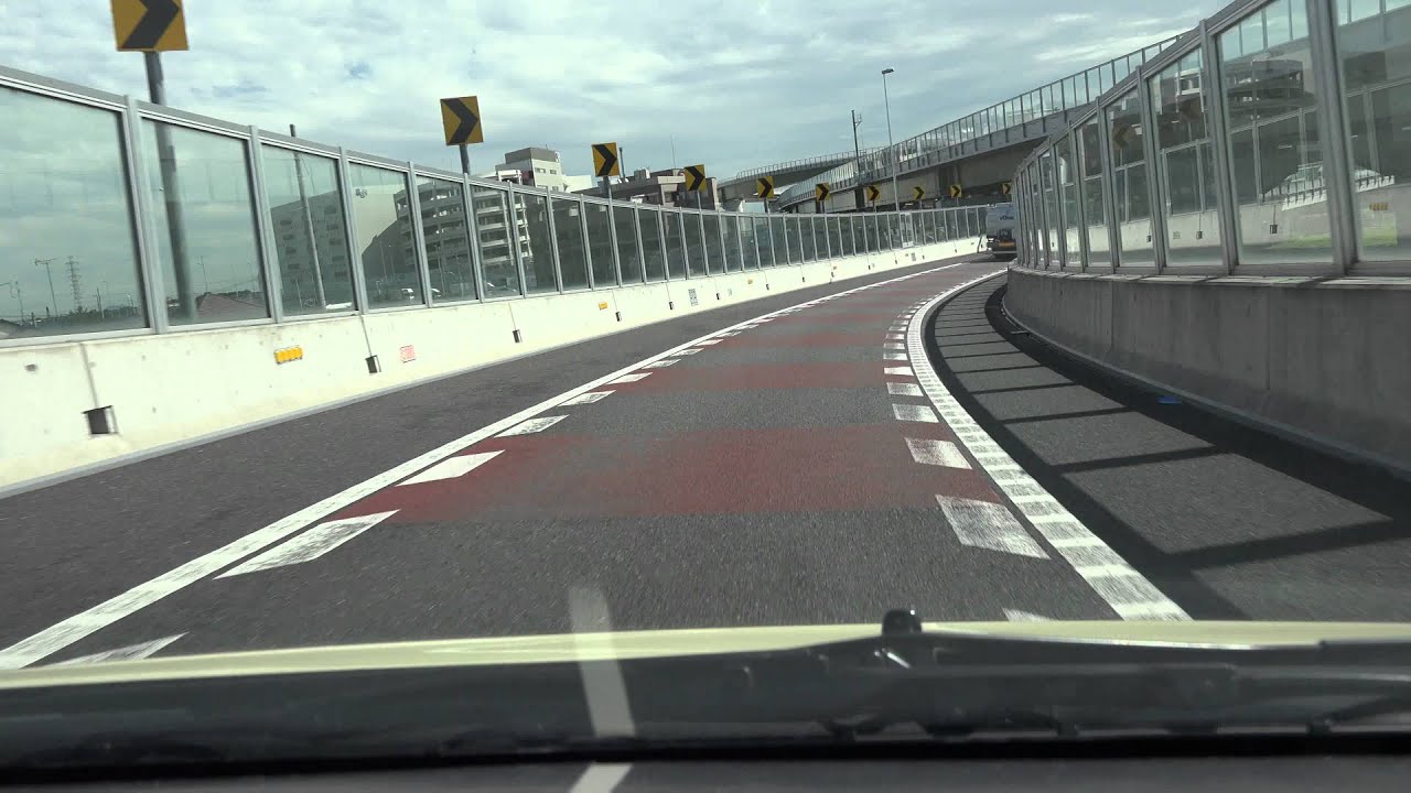 4K　圏央道・久喜白岡JCT　圏央道外回り→東北道下り（宇都宮方面）の経路