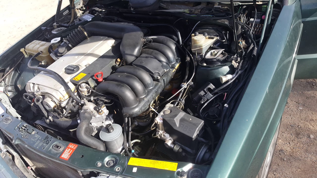 Mercedes 190e W201 M104 HFM Cold Start and Idle