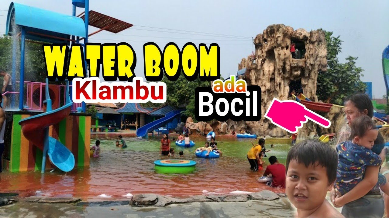 Water Boom Klambu Buka Lagi& Ramai Sekali |Kolam Renang Klambu |Grobogan