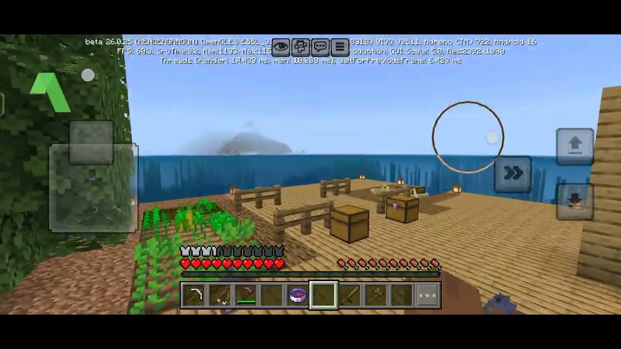 Minecraft 100 days sriveval ❤️ raft 