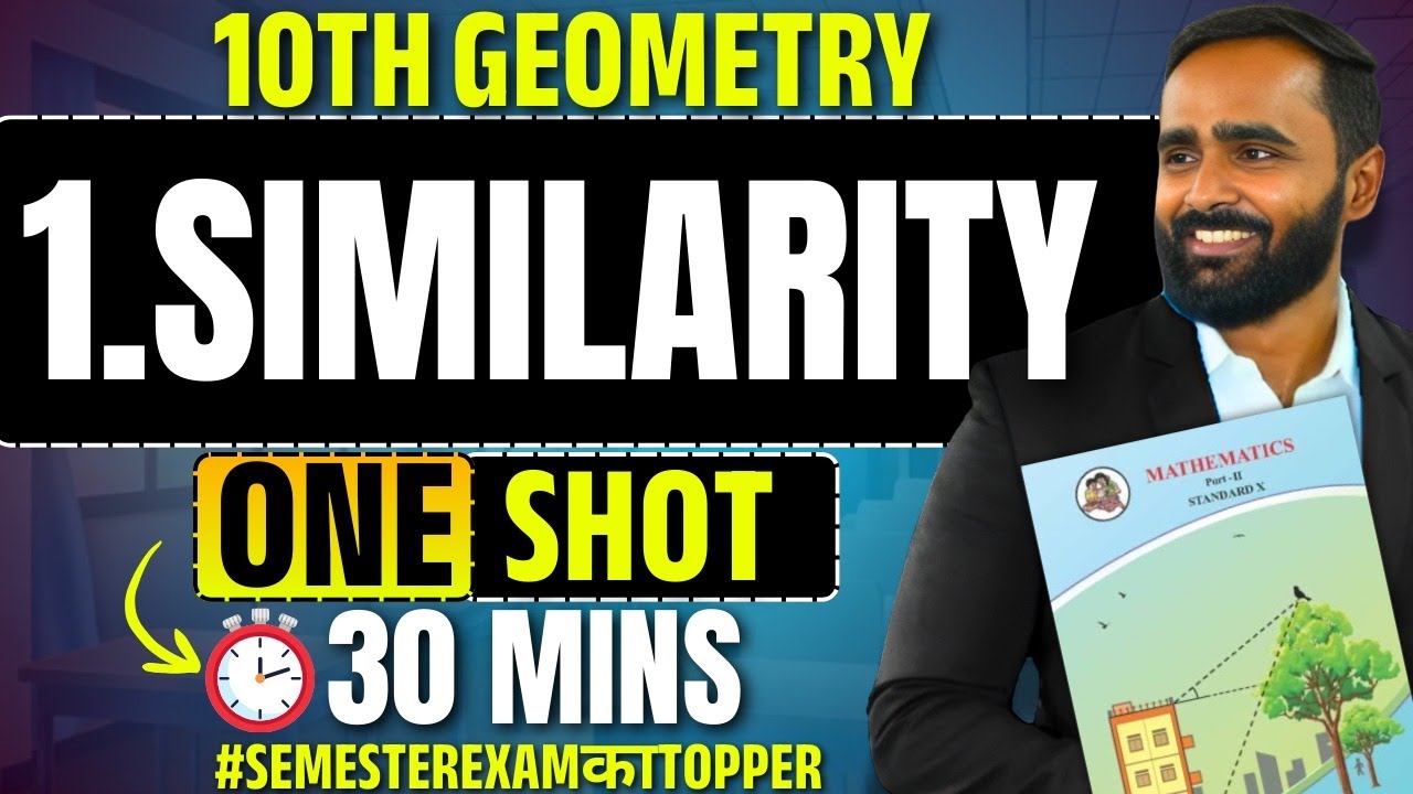 10th Geometry | 1.Similarity | Oneshot | Pradeep Giri Sir