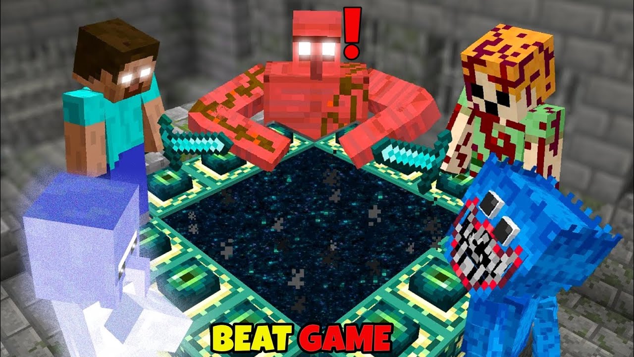 Minecraft But Scary Myths Beat The Game For You..
