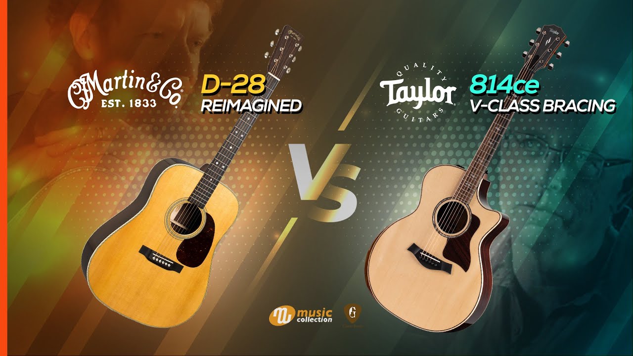 คู่เด็ด 𝐄𝐏. 𝟑 | Martin D-28 vs Taylor 814ce 