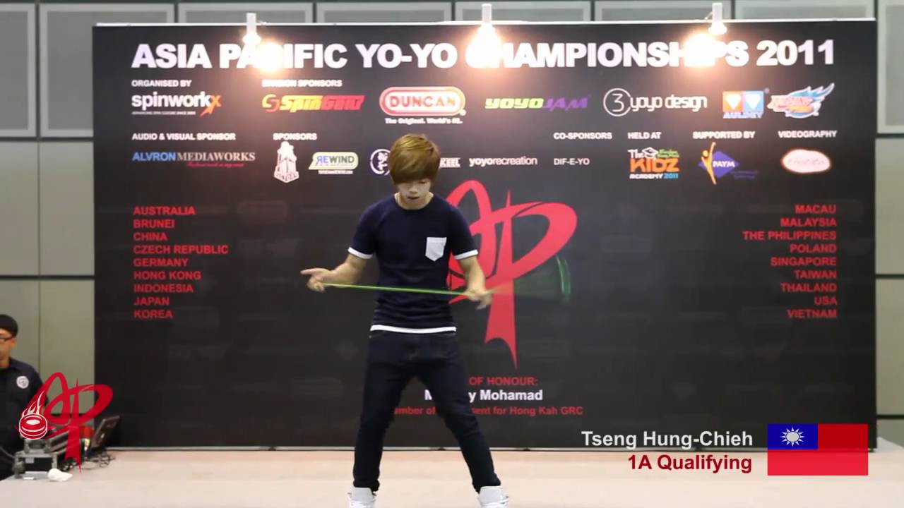 AP11: 1A Divison Qualifiers 10 - Tseng Hung-Chieh(TWN) Asia Pacific Yo-yo Championships 2011