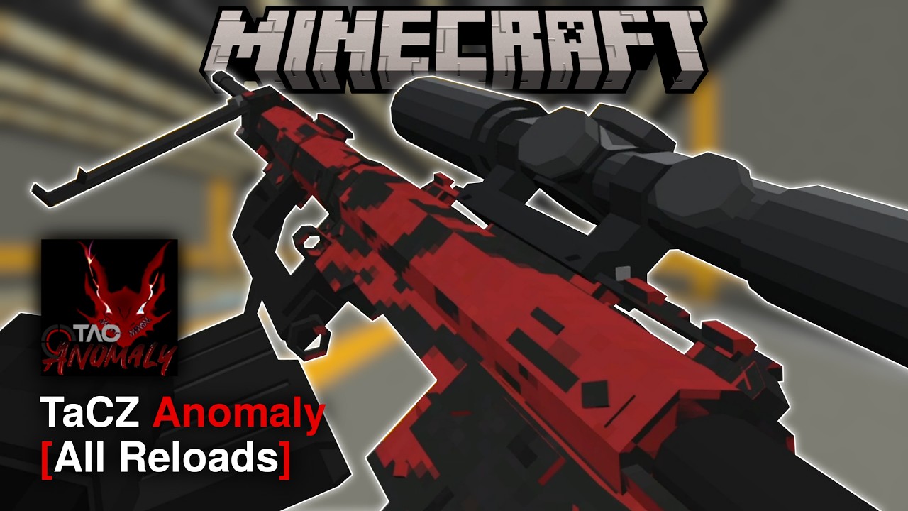 Anomaly Gun Pack - All Weapon Reload Animations | Minecraft TaCZ Mod | v1.5b | By KohRyu