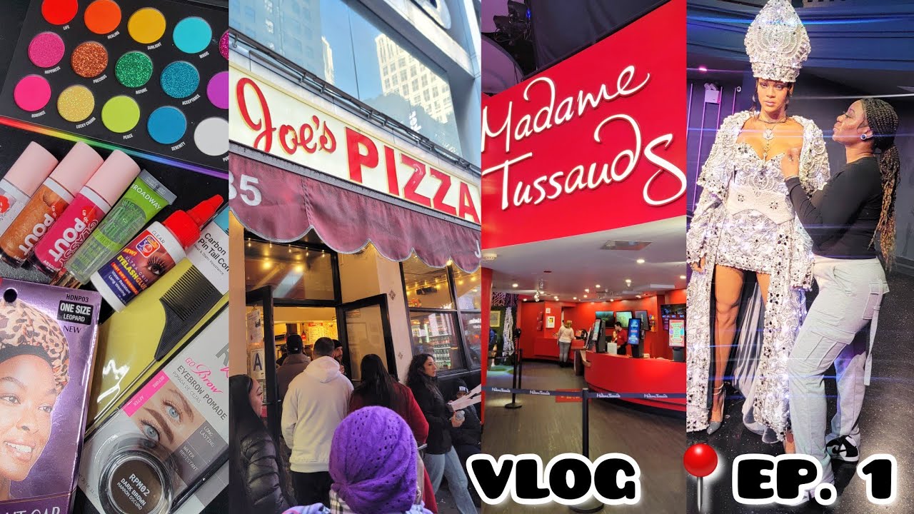 vlog ep.1 | 24 hrs in NEW YORK, + beauty supply store haul | travel vlog