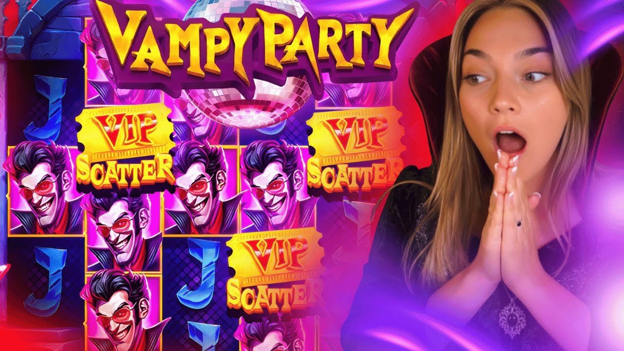 J'AI MAX WIN VAMPY PARTY !!! C'EST INCROYABLE ! (MORGIE CASINO EN LIGNE)