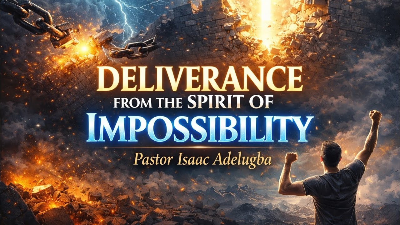 DELIVERANCE FROM THE SPIRIT OF IMPOSSIBILITY - PASTOR ISAAC ADELUGBA