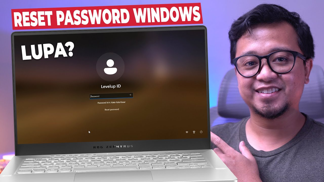 TIDAK PERLU INSTALL ULANG! Cara Reset Password Windows 11 Tanpa Hilang Data