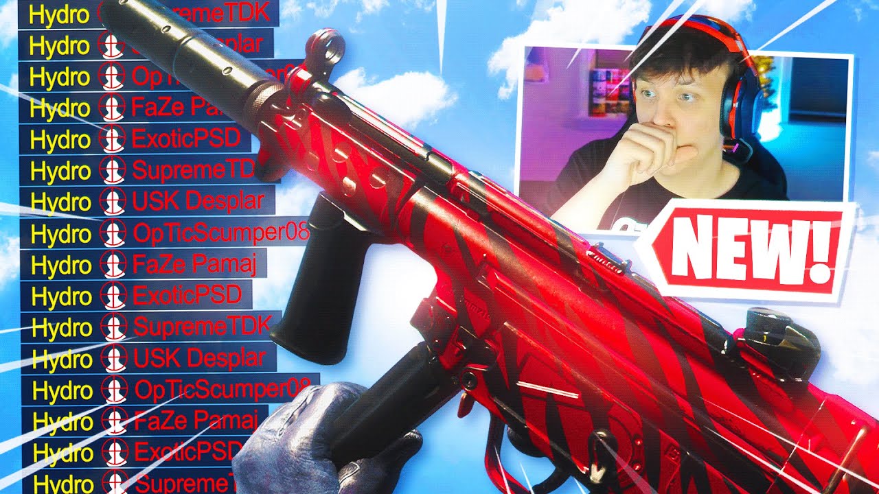the *NEW* MP5 in WARZONE... BEST CLASS SETUP! 😍 (Cold War Warzone)